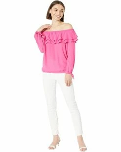 MICHAEL Michael Kors Petite Ruffle Peasant Top | Shirts & Tops 7 MICHAEL Michael Kors Petite Ruffle Peasant Top | Shirts & Tops -MICHAEL Michael Kors Sales Store 51tbSB1ipsL. AC SR736920