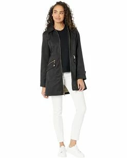 MICHAEL Michael Kors Zip Front Rain Topper M724716A74 | Coats & Outerwear -MICHAEL Michael Kors Sales Store 61 c1yNwlpL. AC SR736920