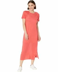 MICHAEL Michael Kors Petite Lace-Up T-Shirt Dress | Dresses -MICHAEL Michael Kors Sales Store 610 4gk17L. AC SR736920