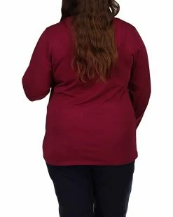 MICHAEL Michael Kors Plus Size V-Neck Fitted Sweatshirt | Shirts & Tops 5 MICHAEL Michael Kors Plus Size V-Neck Fitted Sweatshirt | Shirts & Tops -MICHAEL Michael Kors Sales Store 610MsPZVrYL. AC SR736920