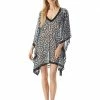 MICHAEL Michael Kors Leopard Caftan Cover-Up | Swimwear