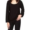 MICHAEL Michael Kors Open Neck Long Sleeve Top | Shirts & Tops