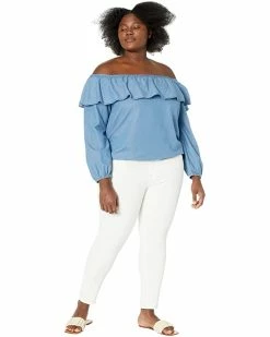 MICHAEL Michael Kors Plus Size Tencel Ruffle Top | Shirts & Tops 7 MICHAEL Michael Kors Plus Size Tencel Ruffle Top | Shirts & Tops -MICHAEL Michael Kors Sales Store 616TzJkDjeL. AC SR736920