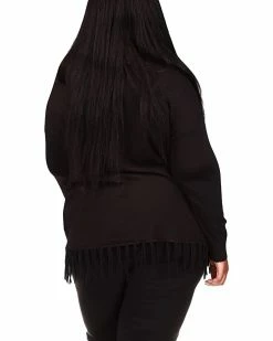 MICHAEL Michael Kors Plus Size Fringe Cowl Wrap Sweater | Sweaters -MICHAEL Michael Kors Sales Store 61DeLMuHYmL. AC SR736920