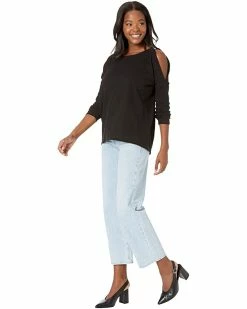 MICHAEL Michael Kors Waffle Stud Cold-Shoulder Top | Shirts & Tops -MICHAEL Michael Kors Sales Store 61GbEzv8GLL. AC SR736920