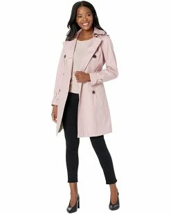 MICHAEL Michael Kors Belted Double Breasted Trench M724660A74 | Coats & Outerwear -MICHAEL Michael Kors Sales Store 61KwpyTykgL. AC SR736920