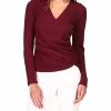 MICHAEL Michael Kors Waffle Wrap Long Sleeve Top | Shirts & Tops