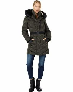 MICHAEL Michael Kors Belted Active Puffer A421168B | Coats & Outerwear -MICHAEL Michael Kors Sales Store 61Sx iZEDwL. AC SR736920