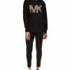 MICHAEL Michael Kors Petite Logo Split Sweatshirt | Hoodies & Sweatshirts
