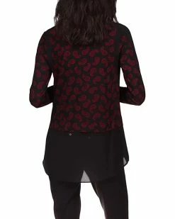 MICHAEL Michael Kors Paisley Mixed Media Top | Shirts & Tops -MICHAEL Michael Kors Sales Store 61VL4sXC7UL. AC SR736920