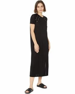 MICHAEL Michael Kors Petite Lace-Up T-Shirt Dress | Dresses