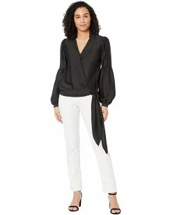 MICHAEL Michael Kors Hammered Stain Wrap Top | Shirts & Tops