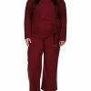 MICHAEL Michael Kors Plus Size Rib Straight Leg Pants