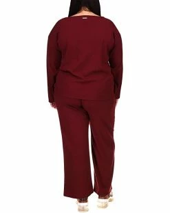 MICHAEL Michael Kors Plus Size Boatneck Ruche Tie Top | Shirts & Tops -MICHAEL Michael Kors Sales Store 61tfjJ1HJlL. AC SR736920