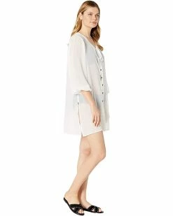 MICHAEL Michael Kors Solid Logo Chain Button Front Cover-Up Top | Swimwear 7 MICHAEL Michael Kors Solid Logo Chain Button Front Cover-Up Top | Swimwear -MICHAEL Michael Kors Sales Store 71MR3OUJvbL. AC SR736920