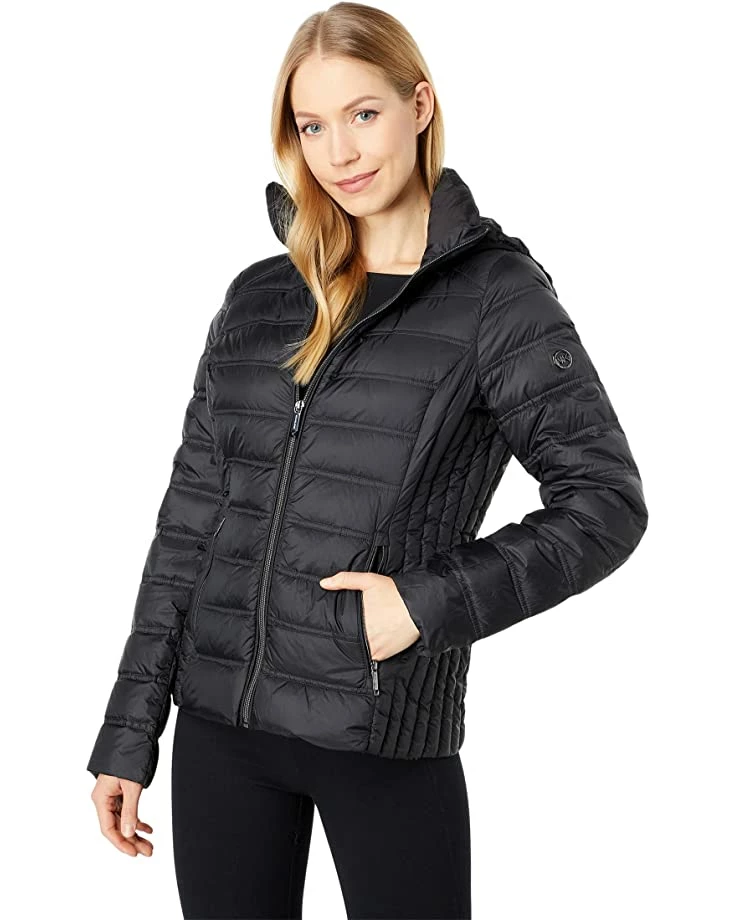 MICHAEL Michael Kors Zip Front Short Packable Down M823157F67 | Coats & Outerwear 1 MICHAEL Michael Kors Zip Front Short Packable Down M823157F67 | Coats & Outerwear
