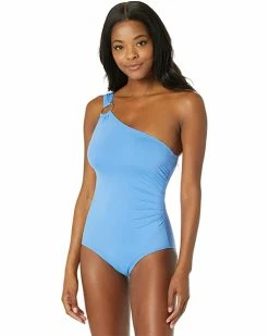 MICHAEL Michael Kors Iconic Solids One Shoulder One-Piece | Swimwear -MICHAEL Michael Kors Sales Store 71MnXsgJ60L. AC SR736920