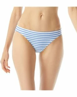 MICHAEL Michael Kors Logo Stripe Classic Bikini Bottoms | Swimwear
