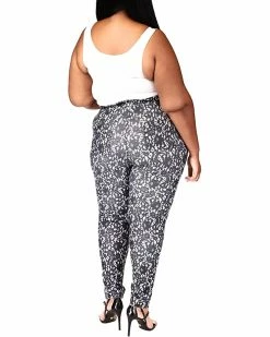 MICHAEL Michael Kors Plus Size Lace Pull-On Leggings | Pants -MICHAEL Michael Kors Sales Store 71OiEvG1c2L. AC SR736920