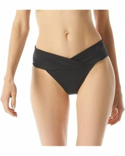 MICHAEL Michael Kors Essentials Euro Gathered Bikini Bottoms | Swimwear