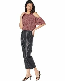 MICHAEL Michael Kors Cold-Shoulder Flutter Top | Shirts & Tops -MICHAEL Michael Kors Sales Store 71R7StV1CJL. AC SR736920