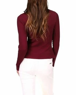 MICHAEL Michael Kors Waffle Wrap Long Sleeve Top | Shirts & Tops -MICHAEL Michael Kors Sales Store 71VXL4KdqL. AC SR736920