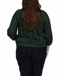 MICHAEL Michael Kors Plus Size Mega Cheetah Peasant Top | Shirts & Tops 5 MICHAEL Michael Kors Plus Size Mega Cheetah Peasant Top | Shirts & Tops -MICHAEL Michael Kors Sales Store 71aHh7yYRzS. AC SR736920