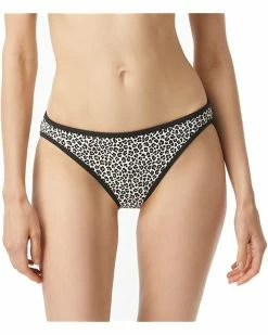 MICHAEL Michael Kors Mini Leopard Classic Bikini Bottoms | Swimwear