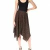 MICHAEL Michael Kors Cheetah Asymmetrical Pull-On Skirt | Skirts