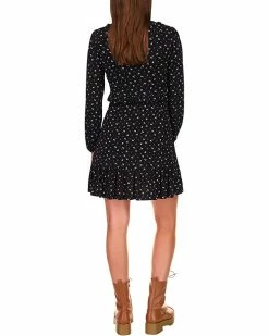 MICHAEL Michael Kors Long Sleeve Ruffle V-Neck Mini Dress | Dresses -MICHAEL Michael Kors Sales Store 71j5F uwfLL. AC SR736920