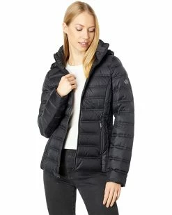 MICHAEL Michael Kors Short Zip Front Down Puffer M823157FZ | Coats & Outerwear