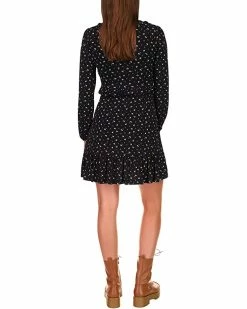MICHAEL Michael Kors Petite Long Sleeve Ruffle V-Neck Mini Dress | Dresses -MICHAEL Michael Kors Sales Store 71lUnMTmTPL. AC SR736920