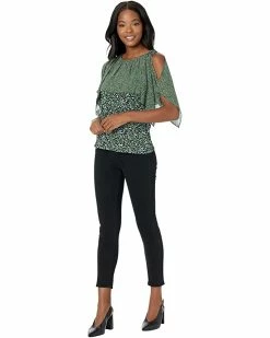 MICHAEL Michael Kors Floral Tie Shoulder Flounce Top | Shirts & Tops -MICHAEL Michael Kors Sales Store 71nNvkbmxPL. AC SR736920