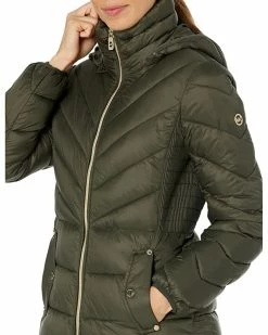 MICHAEL Michael Kors Puffer with Mixed Quilt Patterns M423242FZ | Coats & Outerwear -MICHAEL Michael Kors Sales Store 71o3CCtegWL. AC SR736920