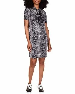 MICHAEL Michael Kors Snake Logo Hoodie Dress | Dresses