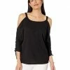 MICHAEL Michael Kors Waffle Ruche Sleeve Top | Shirts & Tops