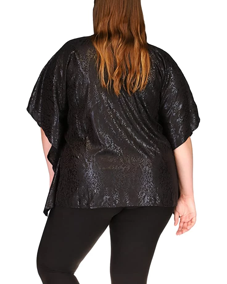 MICHAEL Michael Kors Plus Size Flutter Top | Shirts & Tops 3 MICHAEL Michael Kors Plus Size Flutter Top | Shirts & Tops - Image 3