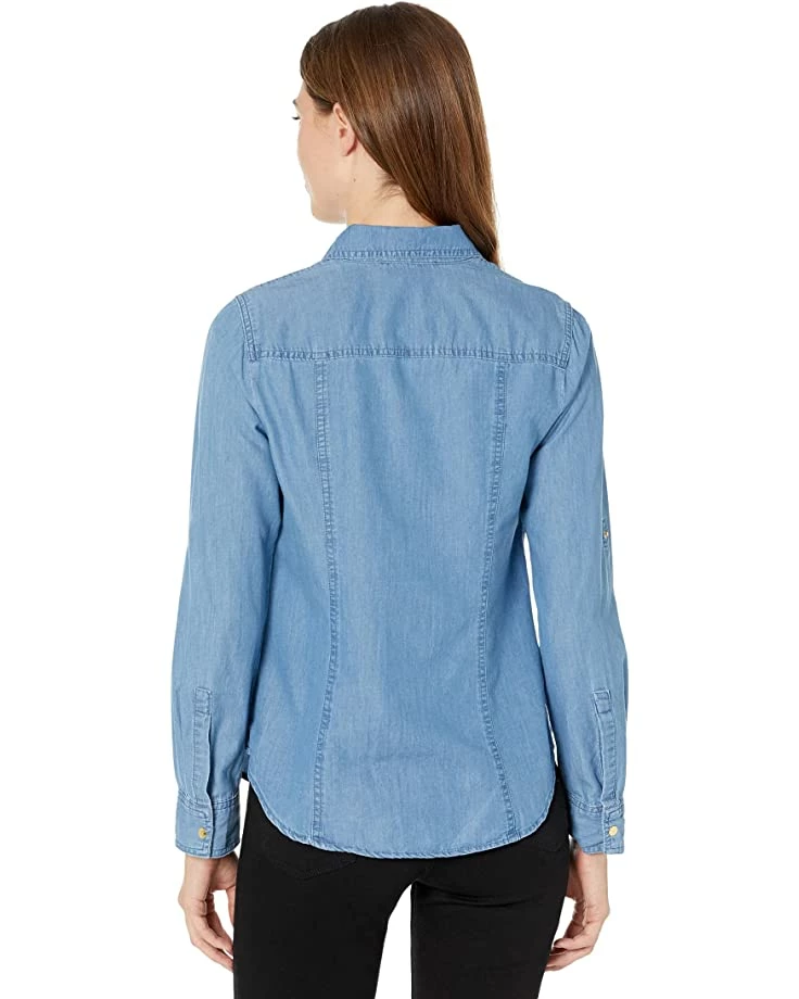 MICHAEL Michael Kors Tencel Dog Tag Top | Shirts & Tops 2 MICHAEL Michael Kors Tencel Dog Tag Top | Shirts & Tops - Image 2