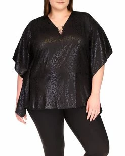 MICHAEL Michael Kors Plus Size Flutter Top | Shirts & Tops