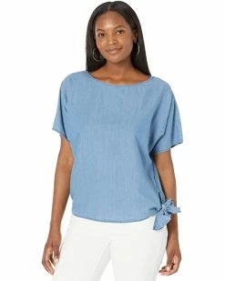 MICHAEL Michael Kors Tencel Side-Tie Top | Shirts & Tops