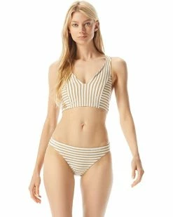 MICHAEL Michael Kors Logo Stripe V-Neck Crop Top | Swimwear 5 MICHAEL Michael Kors Logo Stripe V-Neck Crop Top | Swimwear -MICHAEL Michael Kors Sales Store 71yLgd CIL. AC SR736920