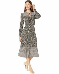 MICHAEL Michael Kors 2 Print Elliptical Dress | Dresses
