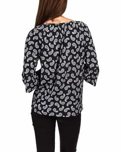 MICHAEL Michael Kors Paisley Flare Sleeve Top | Shirts & Tops -MICHAEL Michael Kors Sales Store 81AEUgXtUuL. AC SR736920
