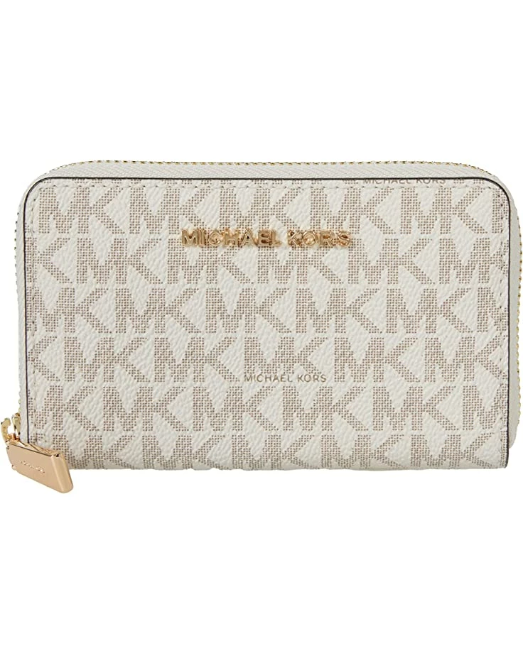 MICHAEL Michael Kors Jet Set Small Zip Around Card Case | Wallets 4 MICHAEL Michael Kors Jet Set Small Zip Around Card Case | Wallets - Image 4