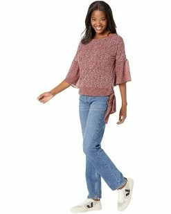 MICHAEL Michael Kors Spring Bud Combo Sleeve Top | Shirts & Tops -MICHAEL Michael Kors Sales Store 81B4Ltx ogL. AC SR736920