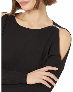 MICHAEL Michael Kors Petite Waffle Stud Cold-Shoulder Top | Shirts & Tops 6 MICHAEL Michael Kors Petite Waffle Stud Cold-Shoulder Top | Shirts & Tops -MICHAEL Michael Kors Sales Store 81BWXNK9J3L. AC SR736920