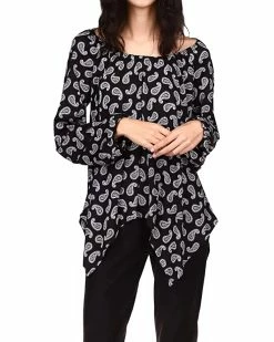 MICHAEL Michael Kors Paisley Hank Hem Top | Shirts & Tops