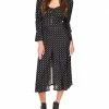 MICHAEL Michael Kors Foulard Tiered Sleeve Midi Dress | Dresses