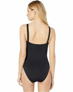 MICHAEL Michael Kors Logo Solid Square Neck One-Piece | Swimwear -MICHAEL Michael Kors Sales Store 81Gtv3qjWYL. AC SR736920