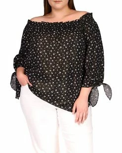 MICHAEL Michael Kors Plus Size Off Shoulder Top | Shirts & Tops